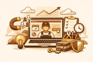 Lead Generating Website for Electricians That Books