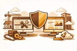 WordPress vs Webflow for Contractors